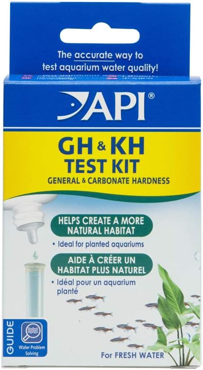API GH- und KH-Test-Set zur Messung der Wasserhärte im Aquarium