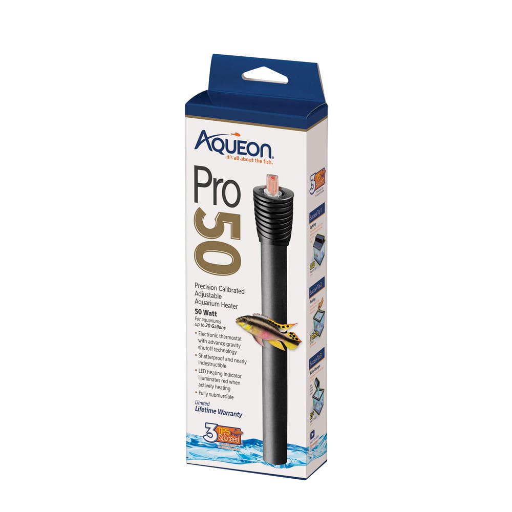 Aqueon Pro 100 W bruchsicherer Unterwasser-Aquarienheizer