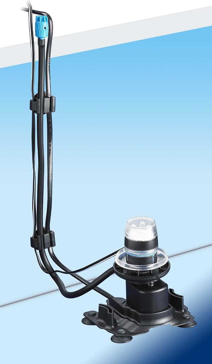 Hydor Ario 2 tauchbarer Venturi-Aquarienbelüfter mit LED-beleuchteter Blasensäule