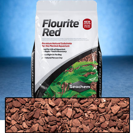Seachem Flourite Red poröser Tonkies-Bodengrund für Pflanzenaquarien