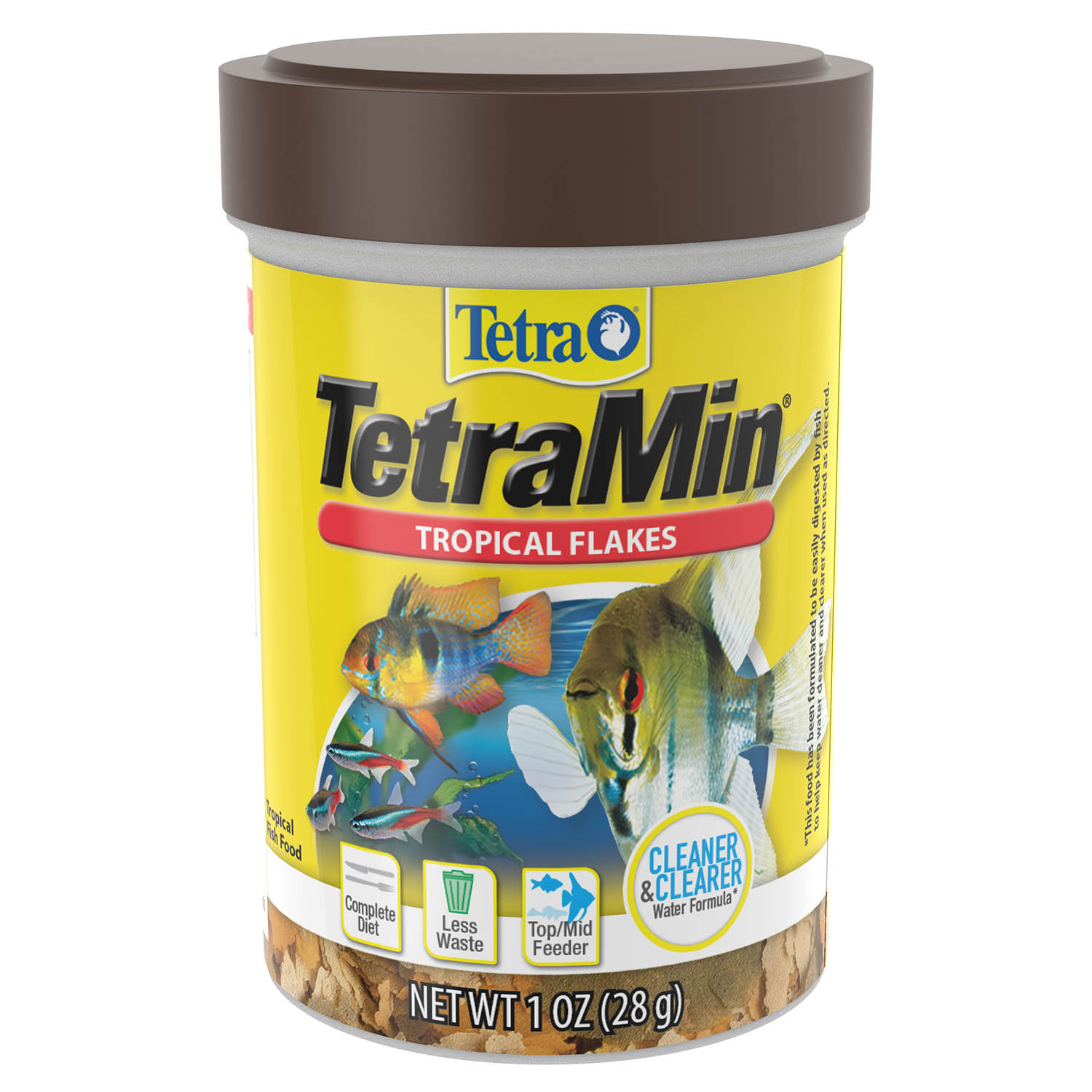 Tetra TetraMin Tropical Flakes Hauptfutter-Dose für Zierfische