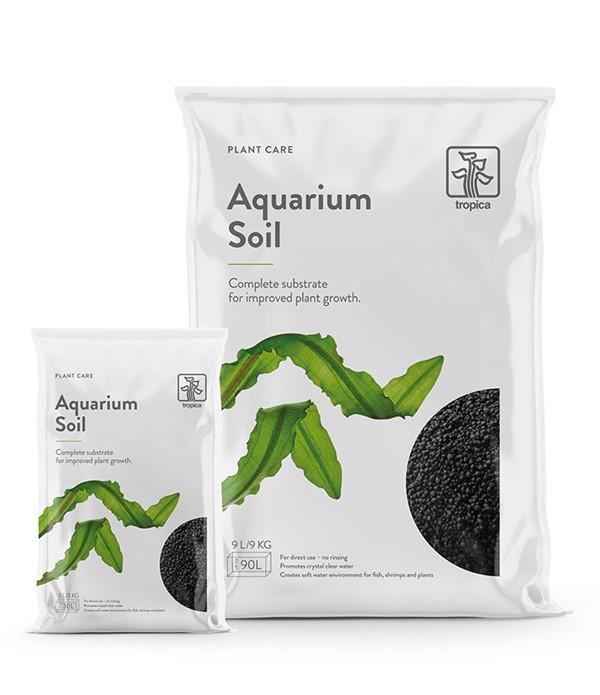 Tropica Aquarium Soil aktiver Pflanzen-Bodengrund im Beutel fürs Aquascaping